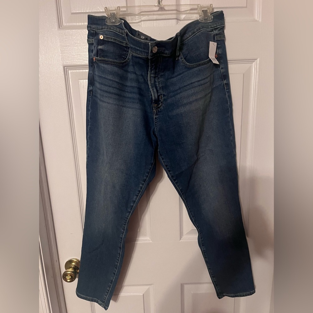 GAP Women's Skinny Jeans in Dark Blue